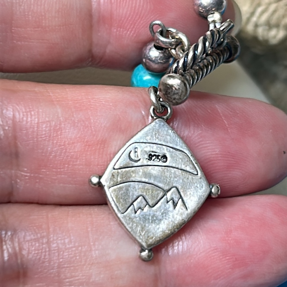 Caroline Pollack Multi-Gemstone Beaded Toggle Nec… - image 4